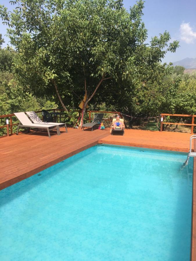 Villa Bonaccorso - Antica E Maestosa Villa Con Piscina Ai Piedi Dell'Etna วิอากรานเด ภายนอก รูปภาพ